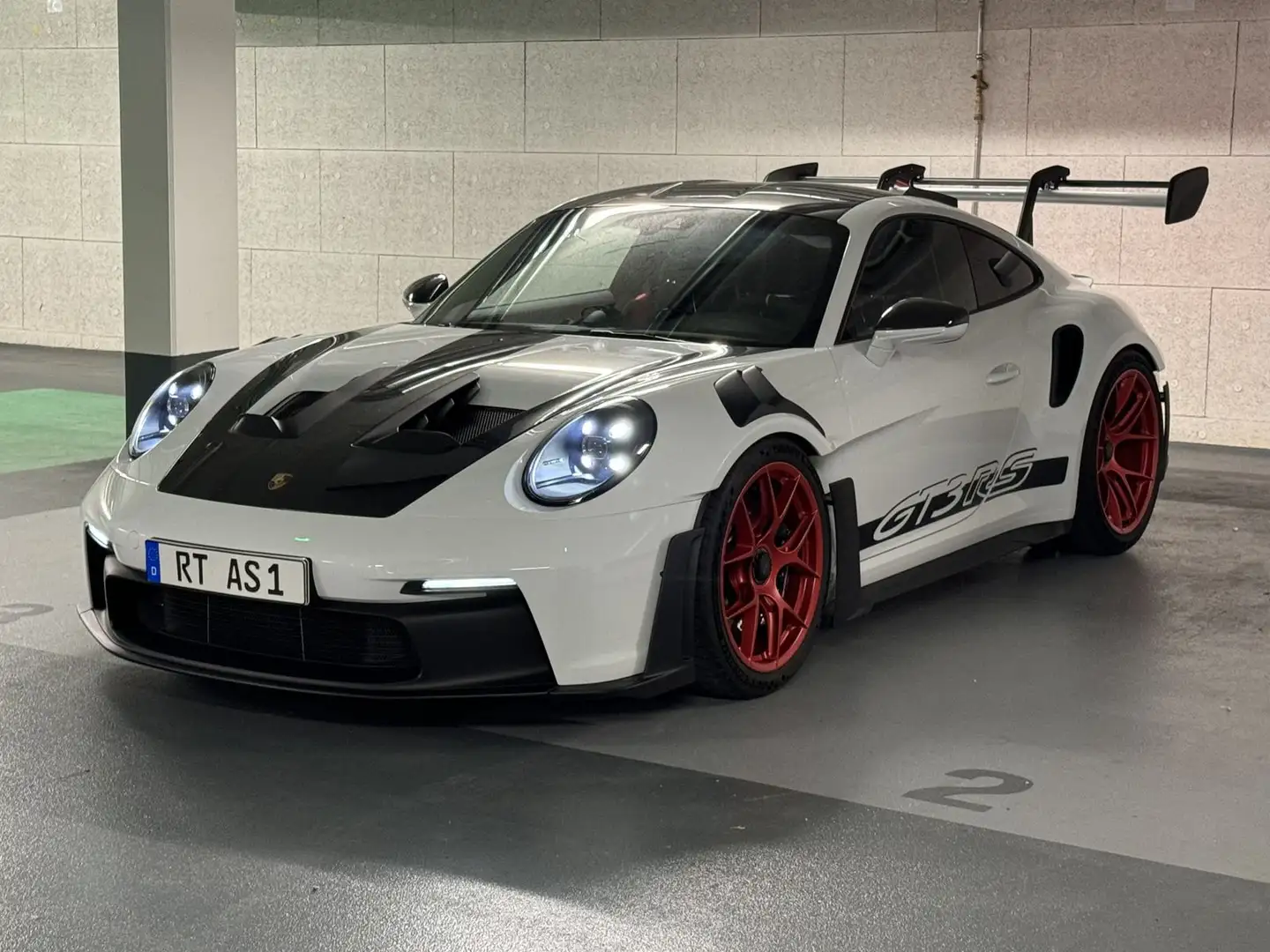 Porsche 992 911 GT3 RS Weissach|Clubsport|PCCB|Pyrored| Blanc - 1