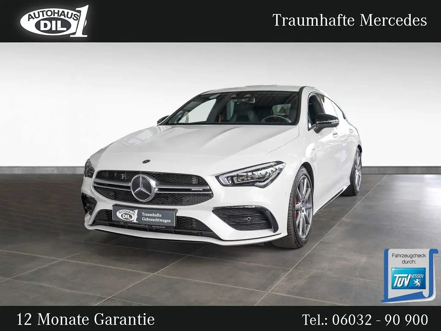 Mercedes-Benz CLA 35 AMG SB 4Matic *R-KAMERA*AMBIENTE*N-PAKET* Alb - 1