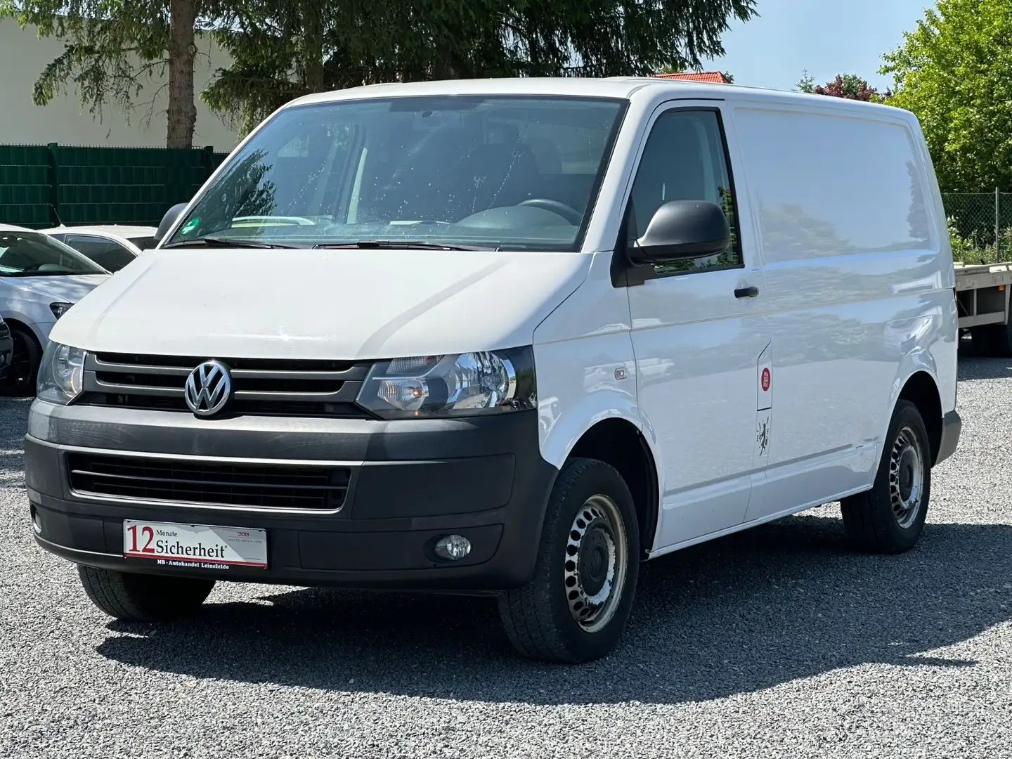 Volkswagen T5 2.0 TDI Transporter Kasten-Kombi*KLIMA*2.HAND Weiß - 1