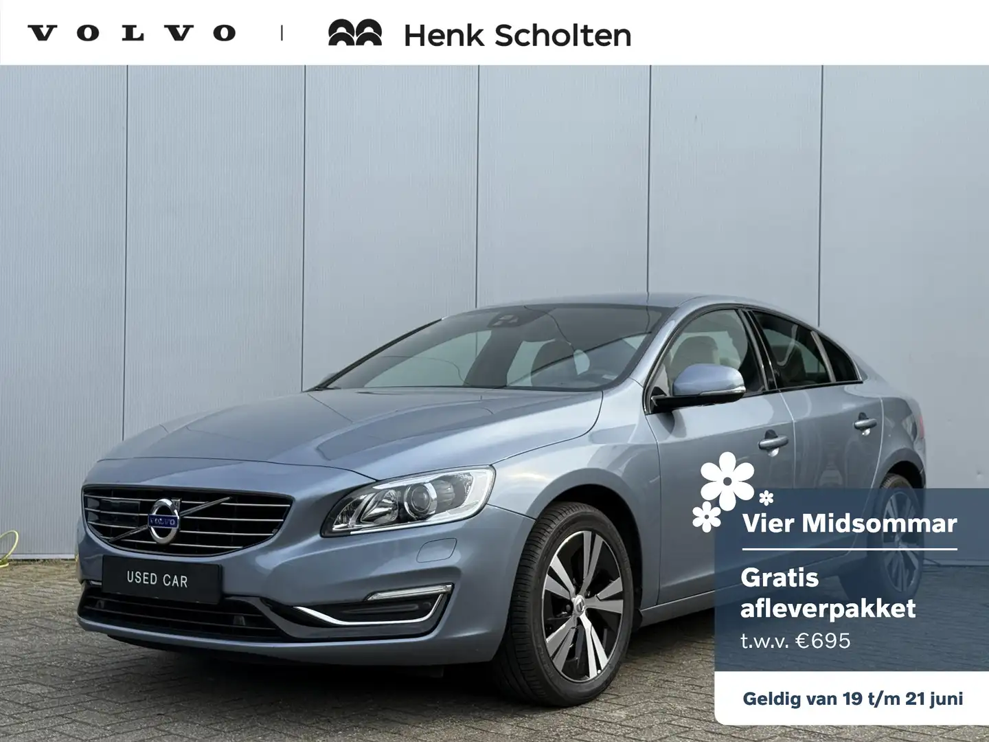 Volvo S60 T3 Polar+ Dynamic Handgeschakeld | Elektrisch vers Bleu - 1