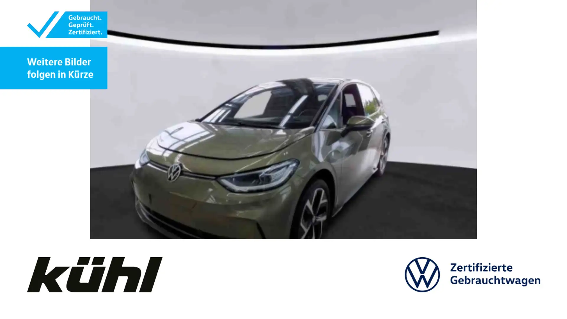 Volkswagen ID.3 Pro S IQ.Light ACC DCC HuD 360° App Navi Verde - 1