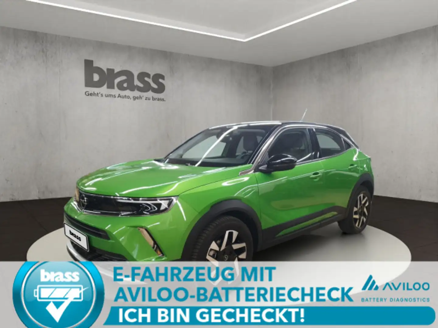 Opel Mokka-E Elegance (Automatik-Elektroantrieb) Grün - 1