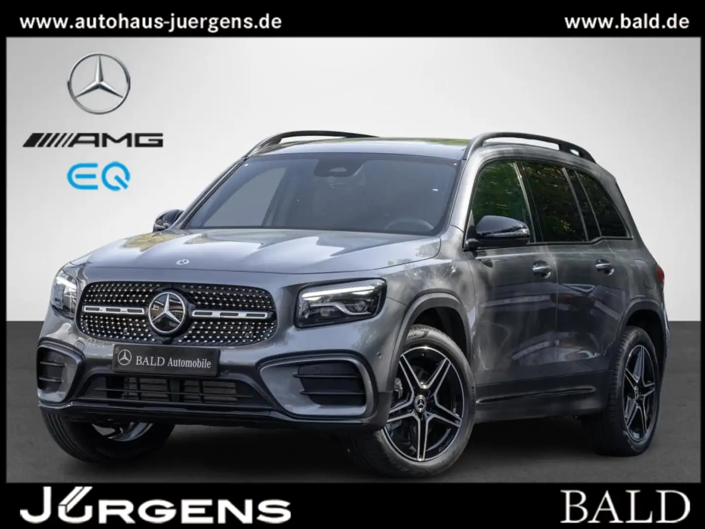 Mercedes-Benz GLB 220 d 4MATIC +AMG+MBUX+Wide+Pano+Burm+AHK Gri - 1
