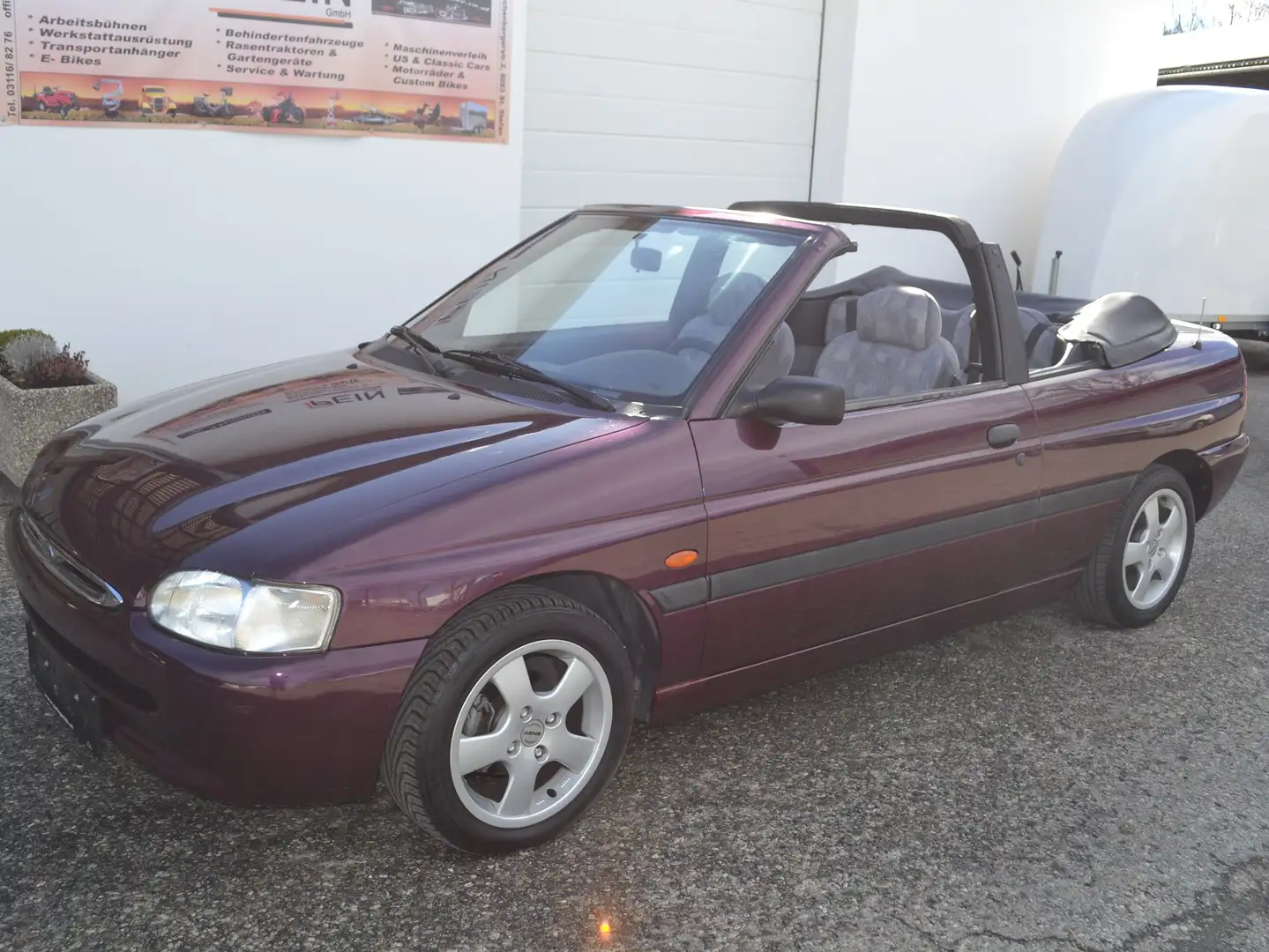 Ford Escort Escort Cabrio CLX 1,6 16V Violett - 2