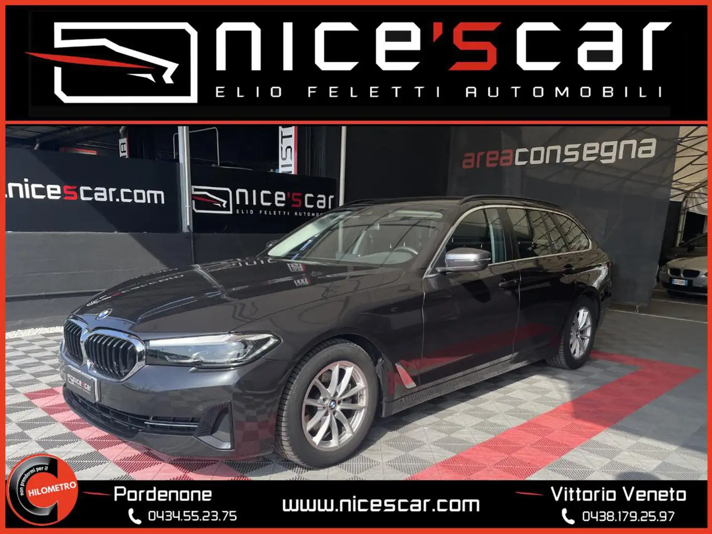 BMW 520 520 d 48V Touring Business *AUTOMATICA* Fekete - 1