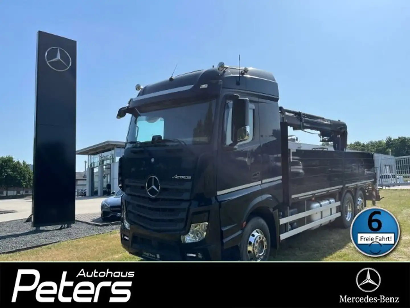Mercedes-Benz Actros 2548L 6x2 StreamSpace Schwarz - 1