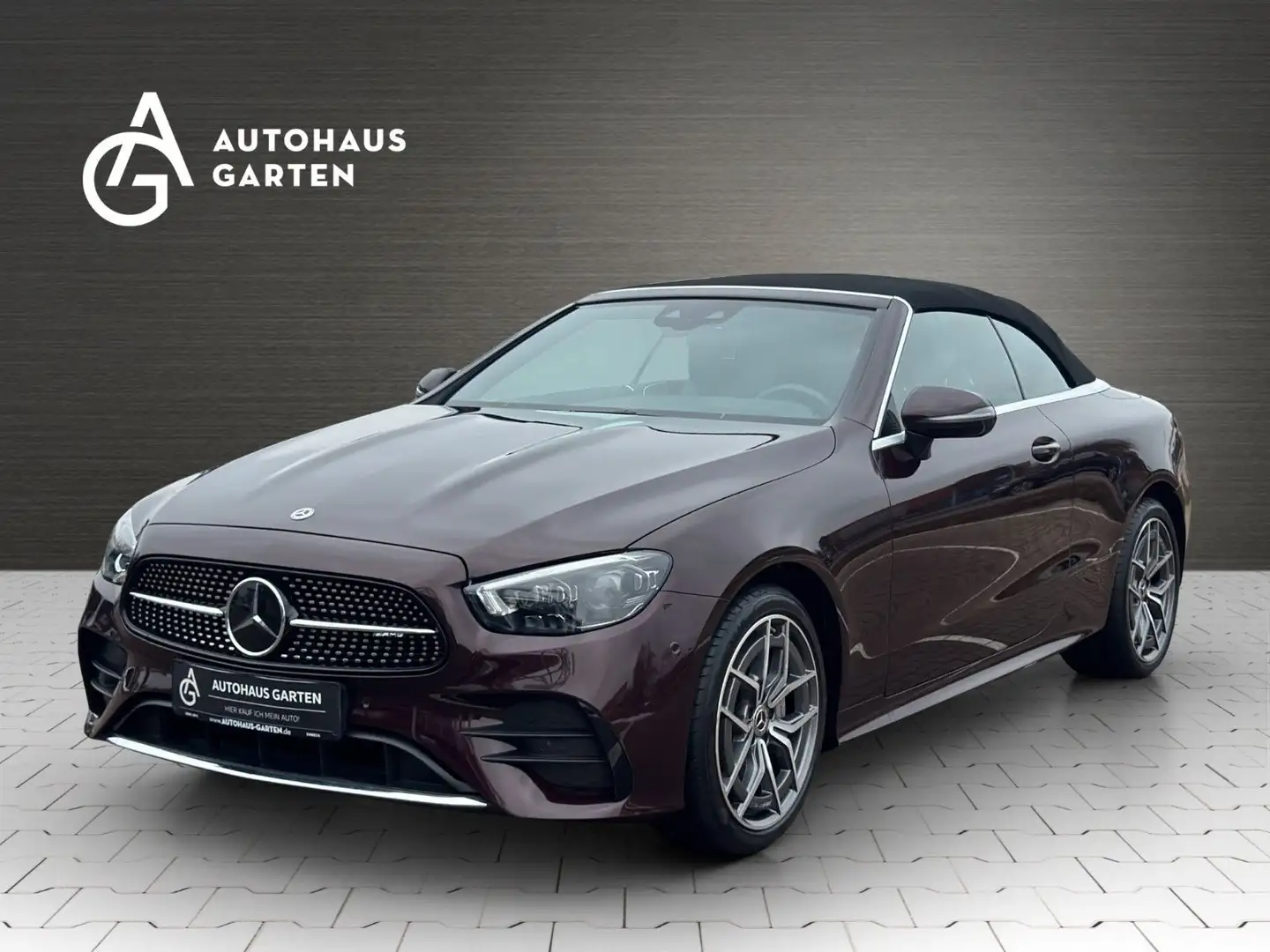 Mercedes-Benz E 220 d Cabrio 4Matic AMG Kamera LED Leder HUD Violett - 1