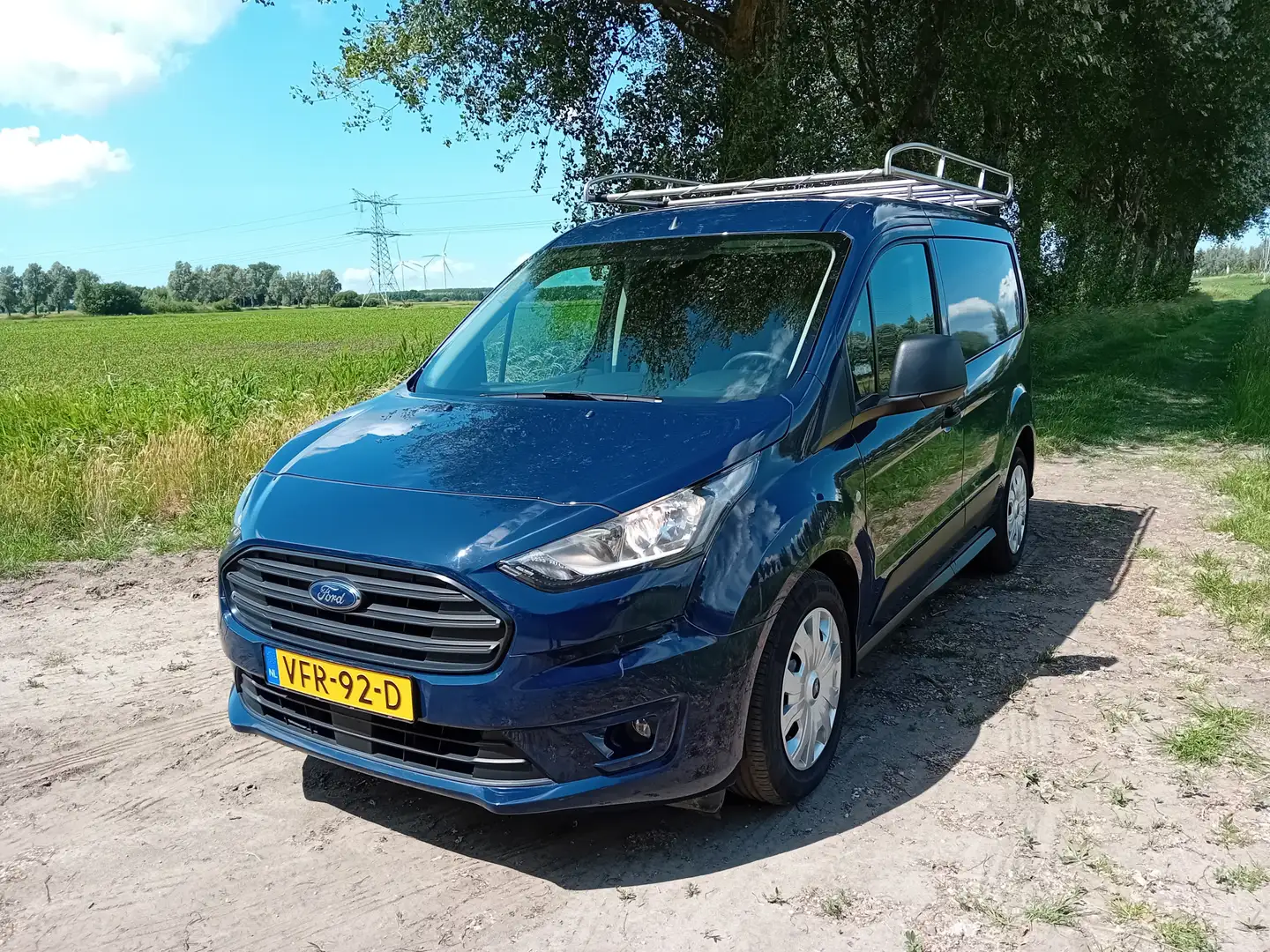 Ford Transit Connect 1.0 Ecoboost L1 Trend Bleu - 1