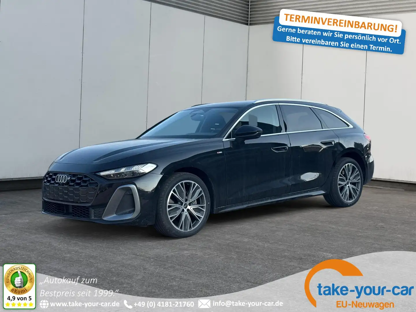 Audi A5 Avant quattro S-Line TECH PLUS+AHK+19"ALU+MATRI... Noir - 1