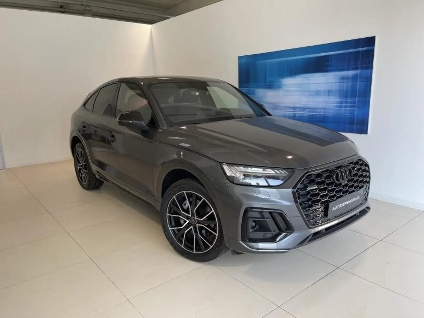 Audi Q5 2ª serie SPB 40 TDI quattro S tr. S line plus Gris - 1