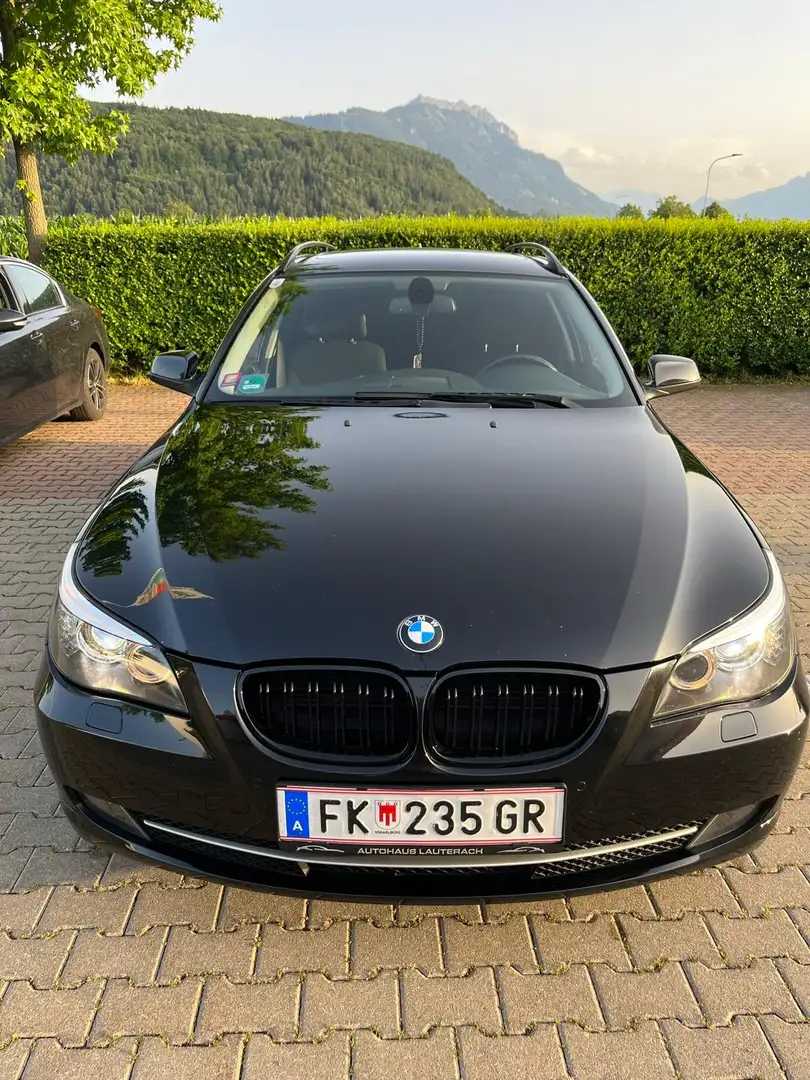 BMW 520 520d Softclose Panodach Schwarz - 1