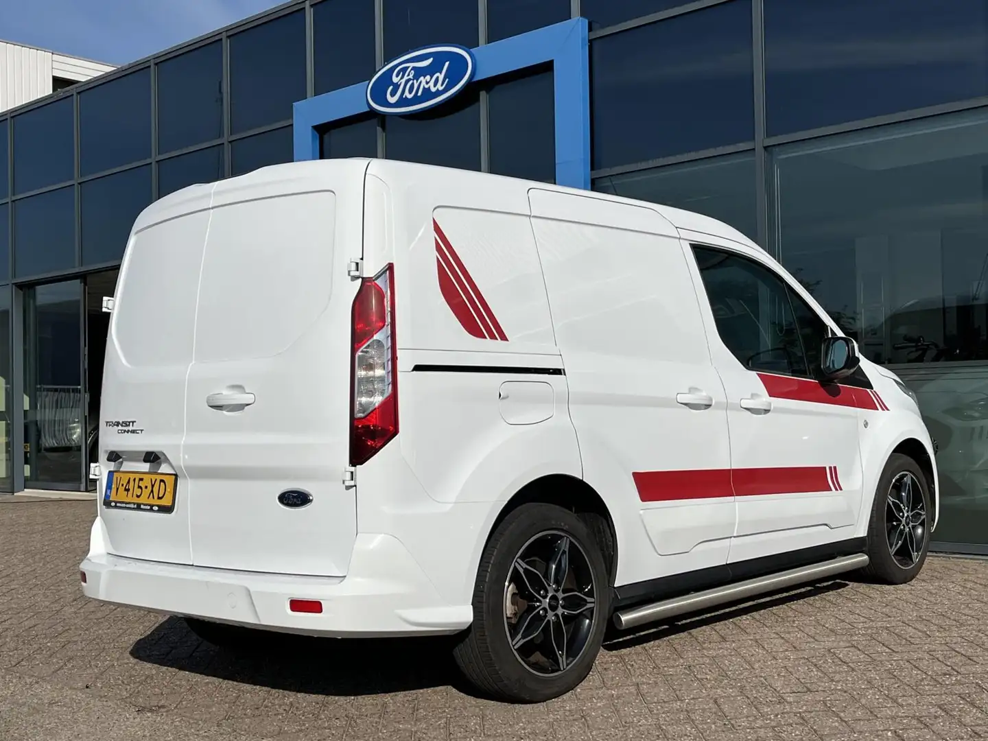 Ford Transit Connect 1.0 Ecoboost L1 Trend 100PK 1ste Eigenaar Airco Ve Weiß - 2