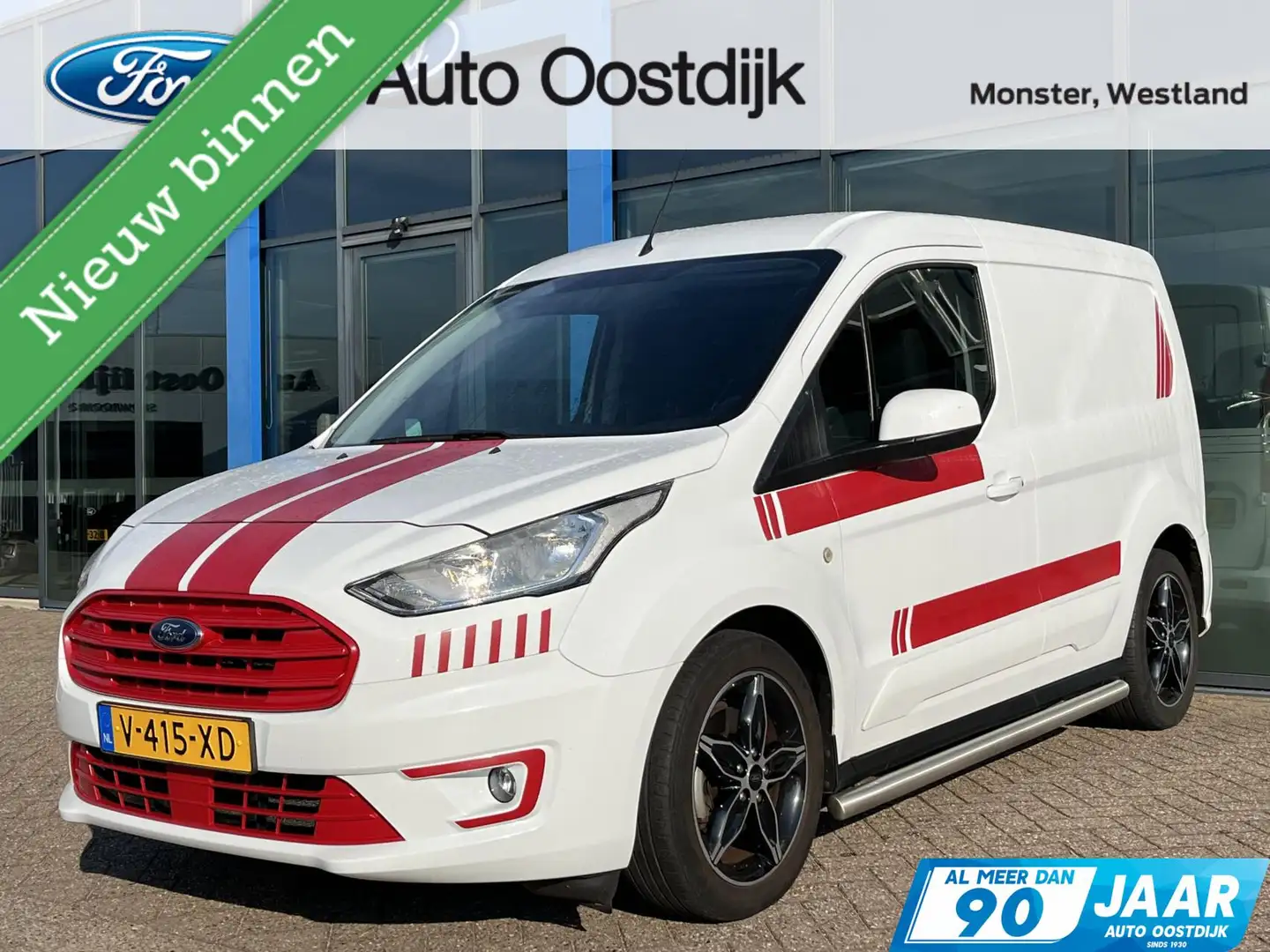 Ford Transit Connect 1.0 Ecoboost L1 Trend 100PK 1ste Eigenaar Airco Ve Weiß - 1