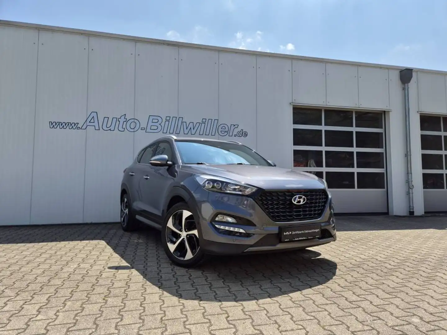 Hyundai TUCSON 1.7 CRDi 2WD DCT7 Premium blue Automatik Gris - 2