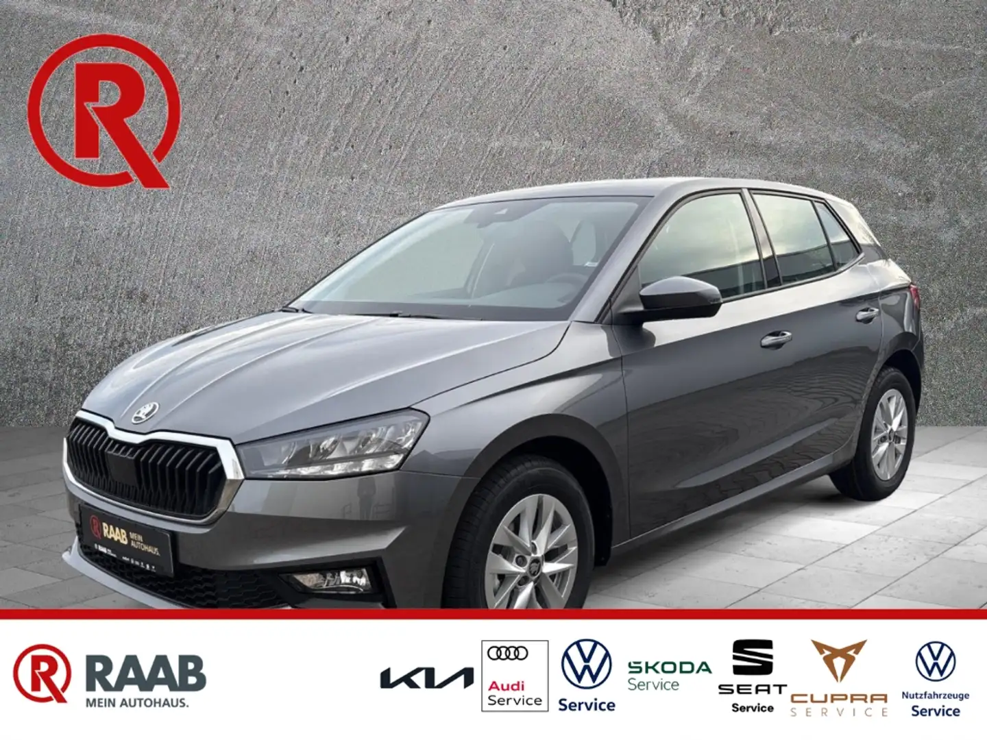 Skoda Fabia 1.0 Selection Plus 5-gang 130 Jahre LED PDC KAMERA Grau - 1