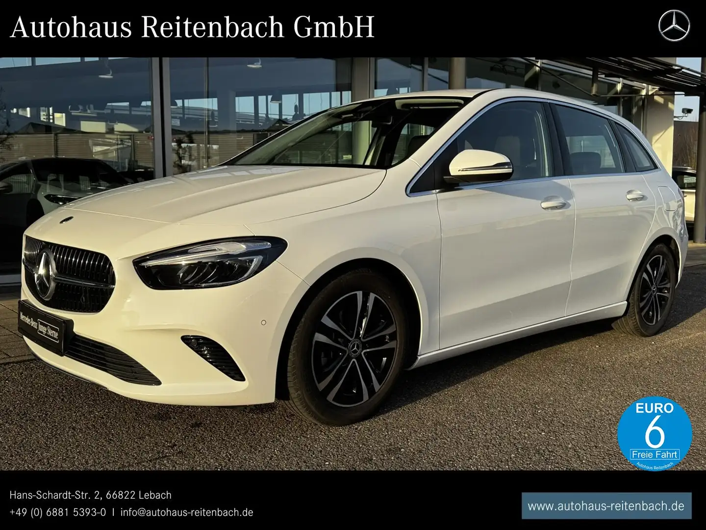 Mercedes-Benz B 200 B200 PROGRESSIVE+KAMERA+LED EASYPACK+LENK&SITZHZ Weiß - 1