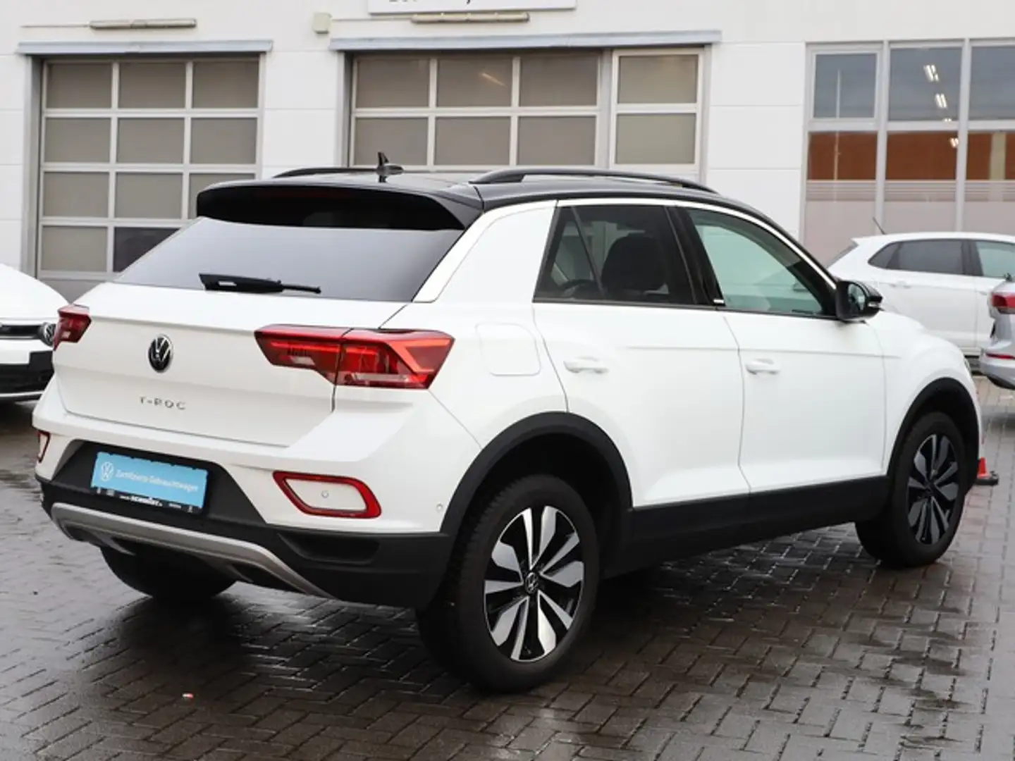 Volkswagen T-Roc 1.5TSi DSG Move R-Kamera ACC NaviMedia 17Zoll L... Weiß - 2