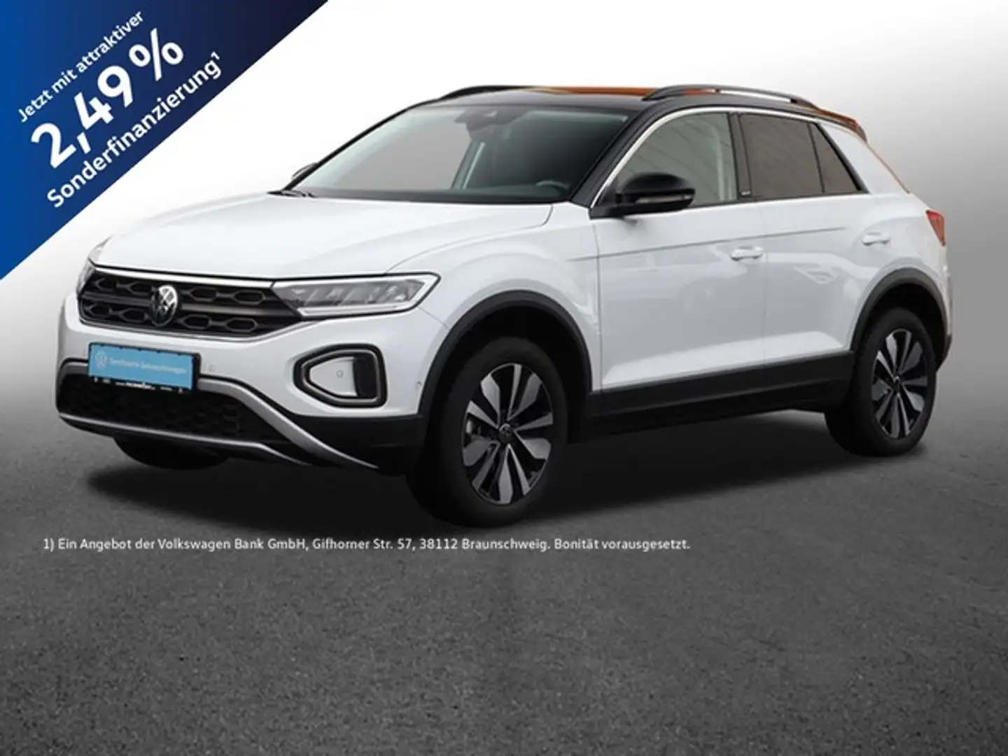 Volkswagen T-Roc 1.5TSi DSG Move R-Kamera ACC NaviMedia 17Zoll L... Weiß - 1
