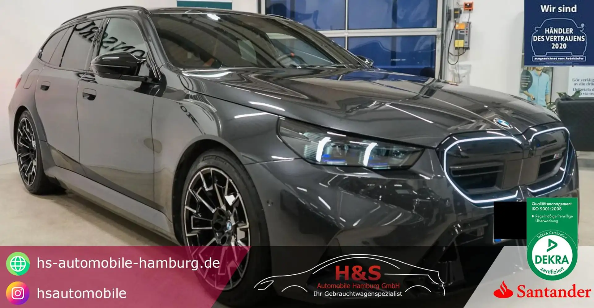 BMW M5 Touring *727HP*Panorama *AHK* B&W Grau - 1