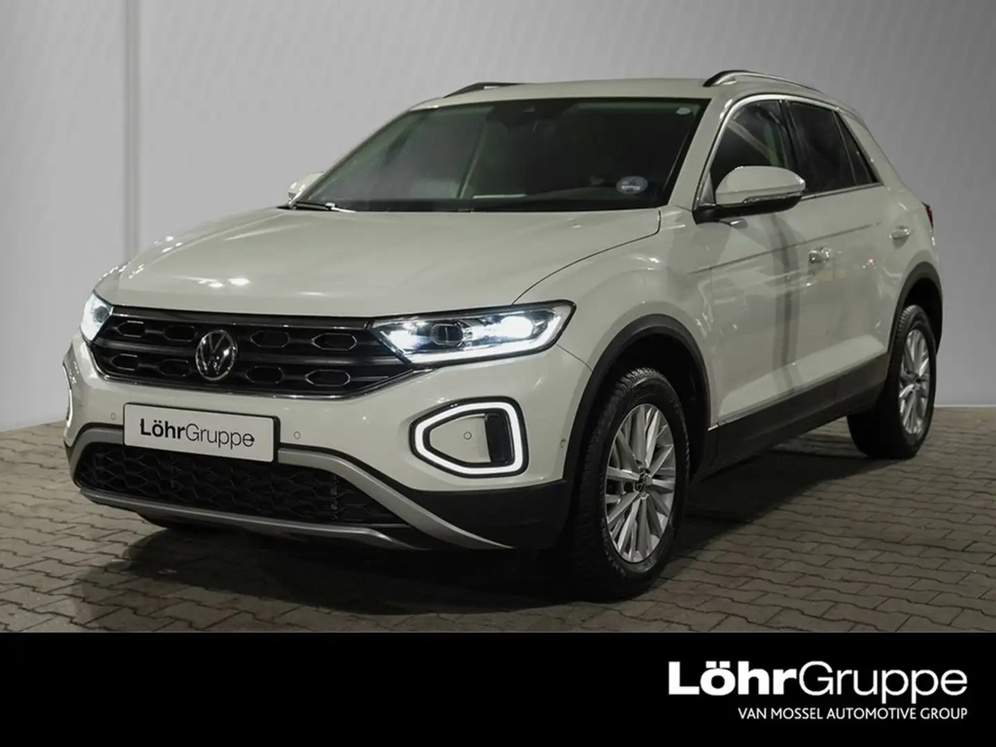 Volkswagen T-Roc 1,0 TSI Life,LED,Navi,Apple Carplay,ALU Climatr... Weiß - 1