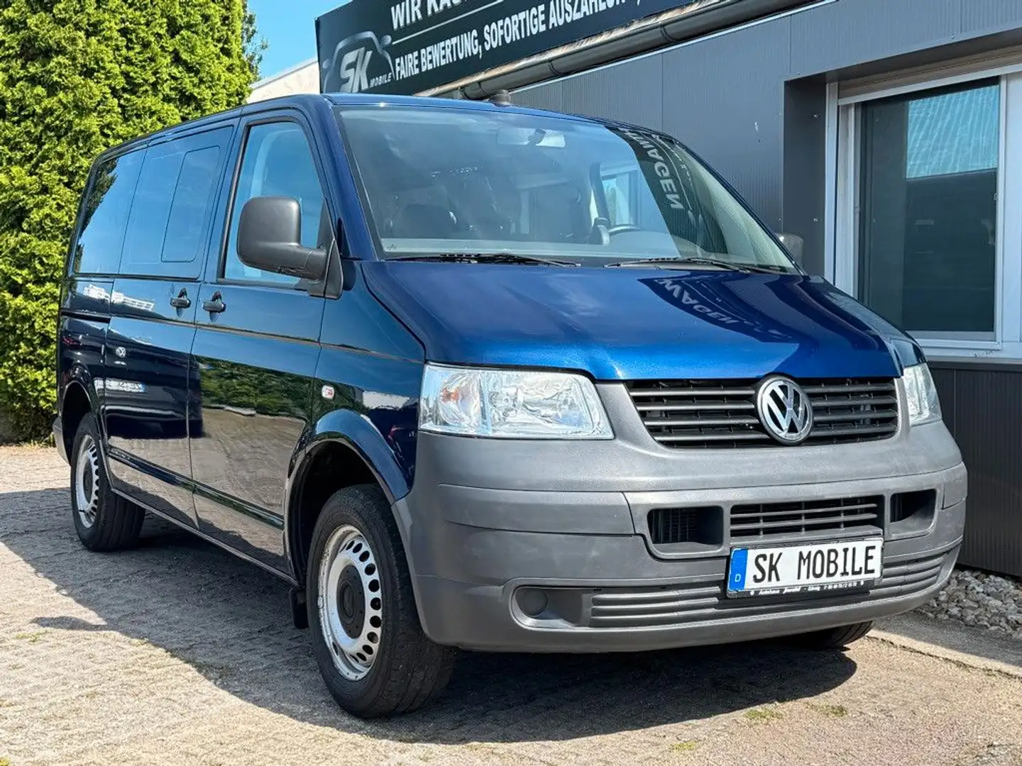Volkswagen T5 Caravelle 7SITZ*KLIMA*AutGetriebe*AHK Albastru - 1