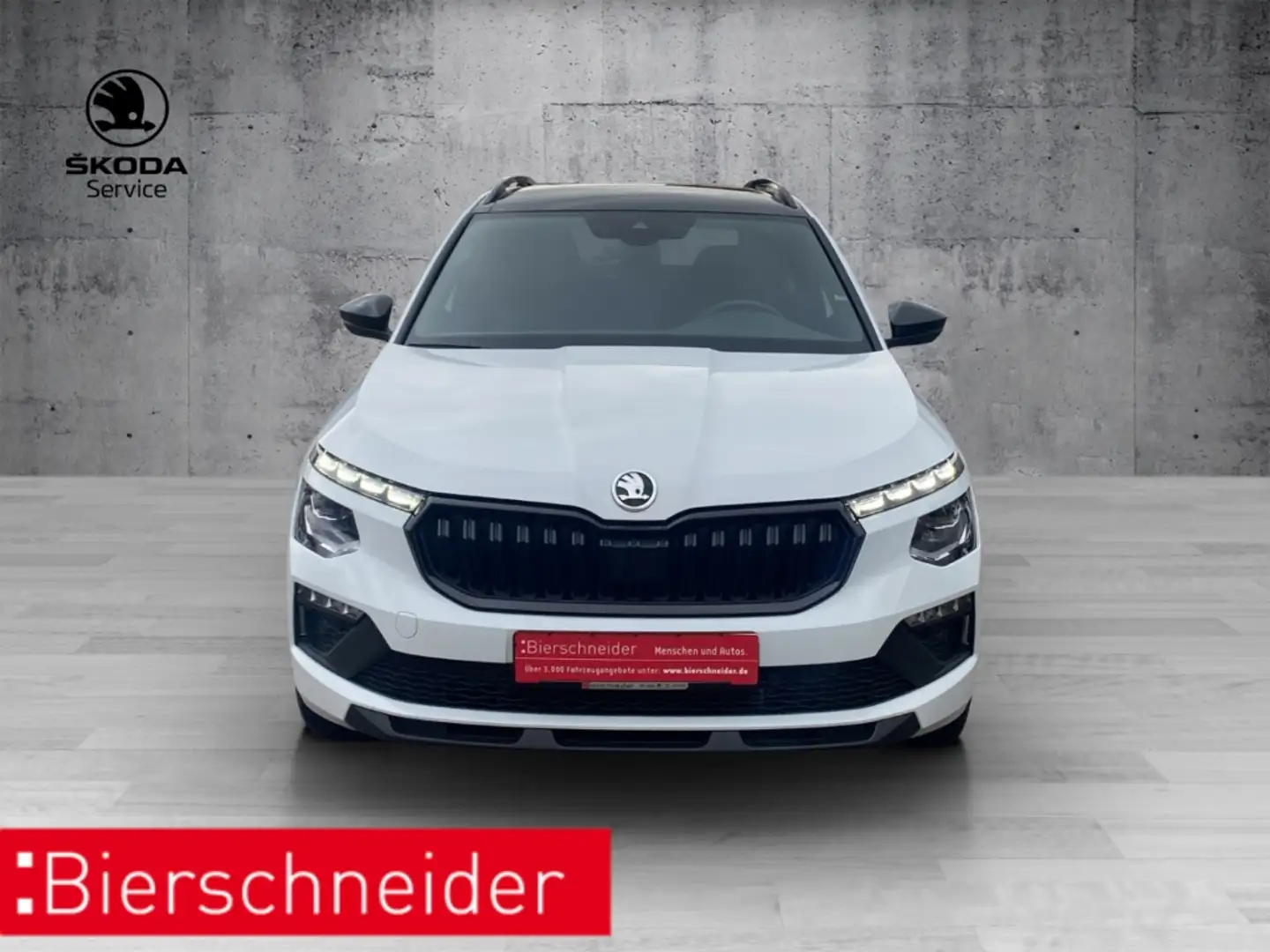 Skoda Kamiq 1.5 TSI DSG Selection Pano AHK Matrix Kamera Weiß - 2