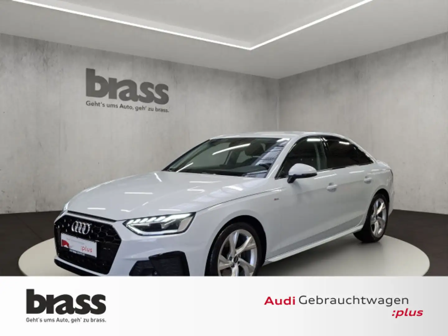 Audi A4 S line 30 TDI 100(136) kW(PS) S tro Blanc - 1