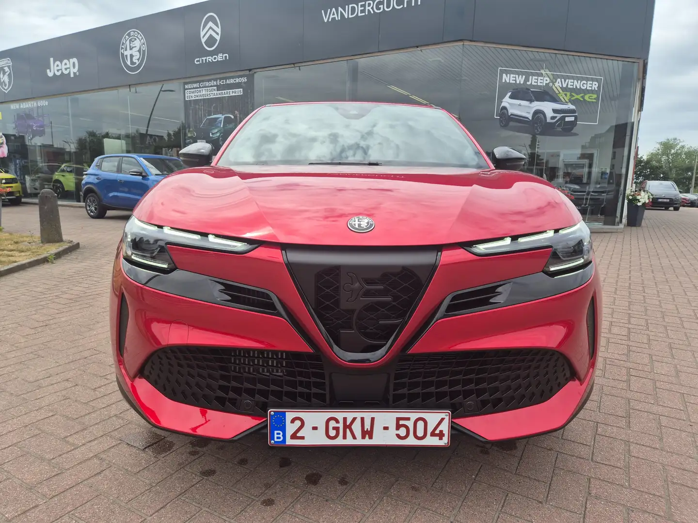 Alfa Romeo Junior Speciale Ibrida Rood - 1