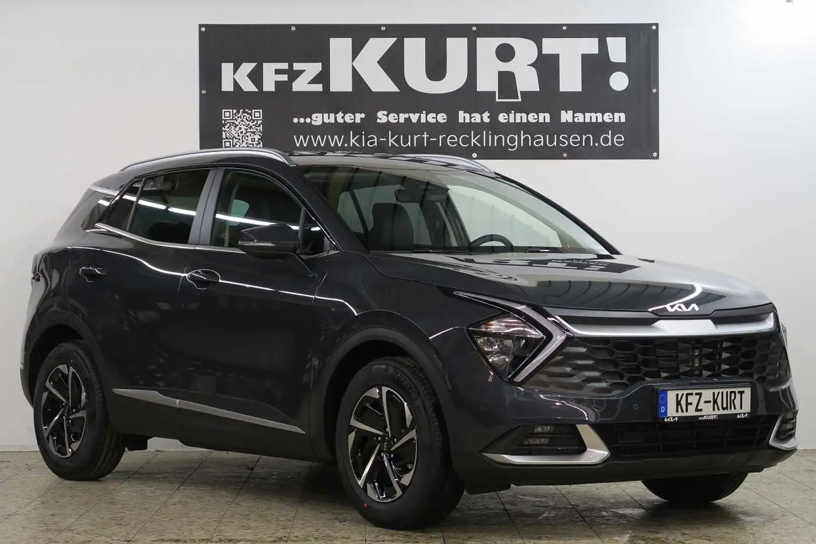 Kia Sportage 1.6 T-GDI 2WD 48V ISG DCT Vision! AHK Grau - 1