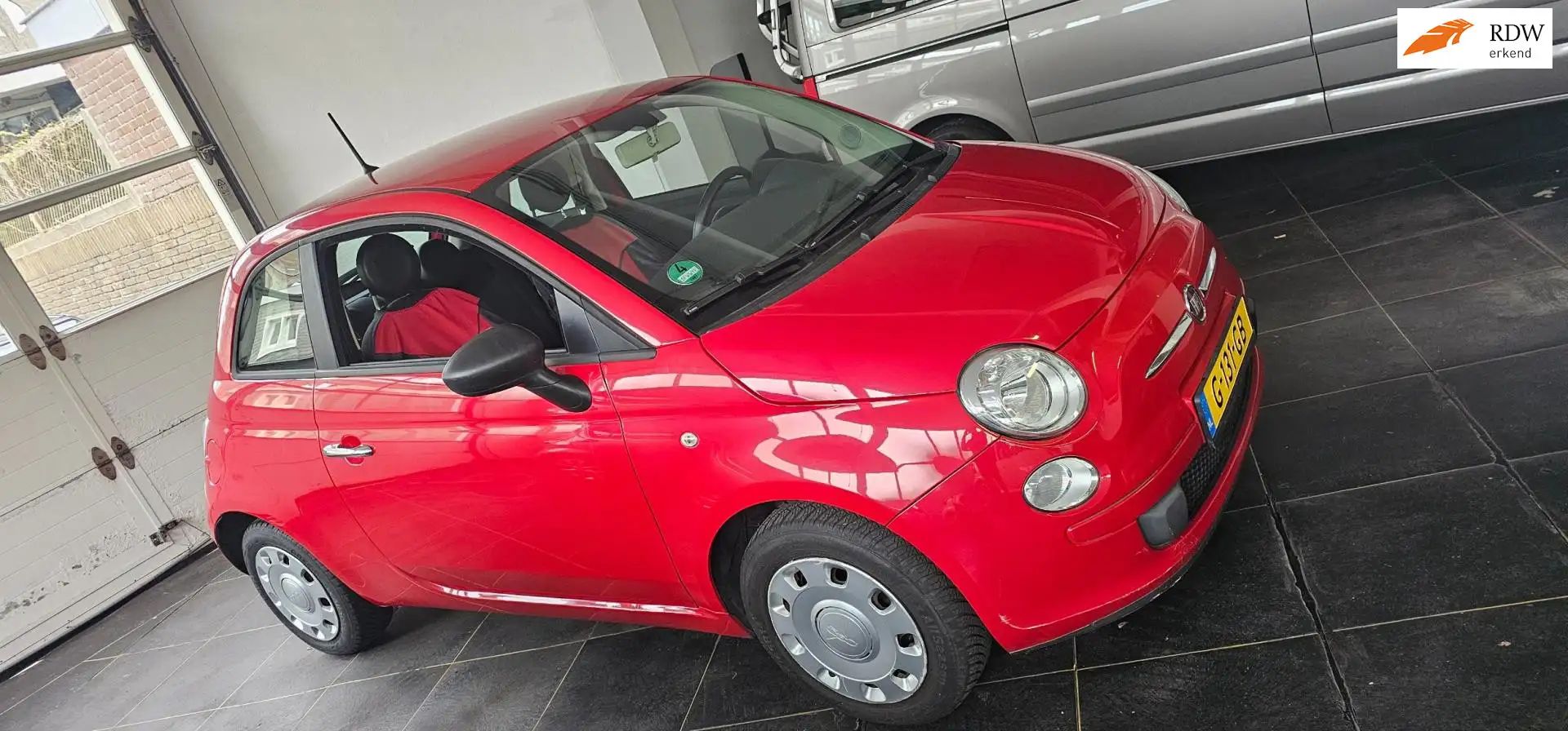 Fiat 500 1.2 Pop airco lage kms Rot - 1