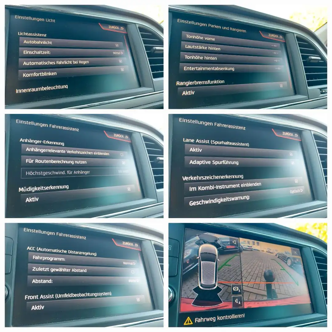 SEAT Leon ST Style DSG ACC Radar LED Navi DAB AHK Grau - 2