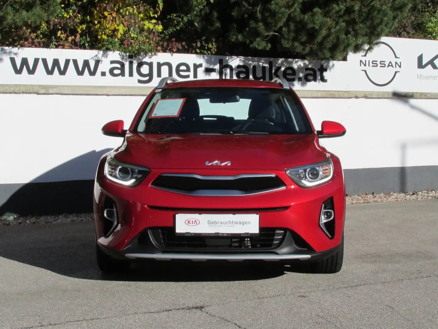 Kia Stonic 1,0 TGDI GPF ISG Silber DCT Aut. Rot - 2