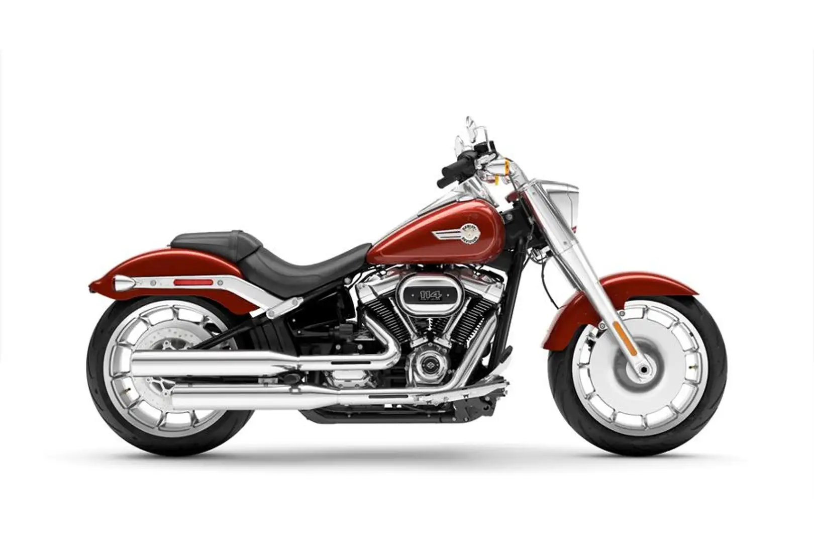 Harley-Davidson Fat Boy FLFBS SOFTAIL FATBOY Rood - 1