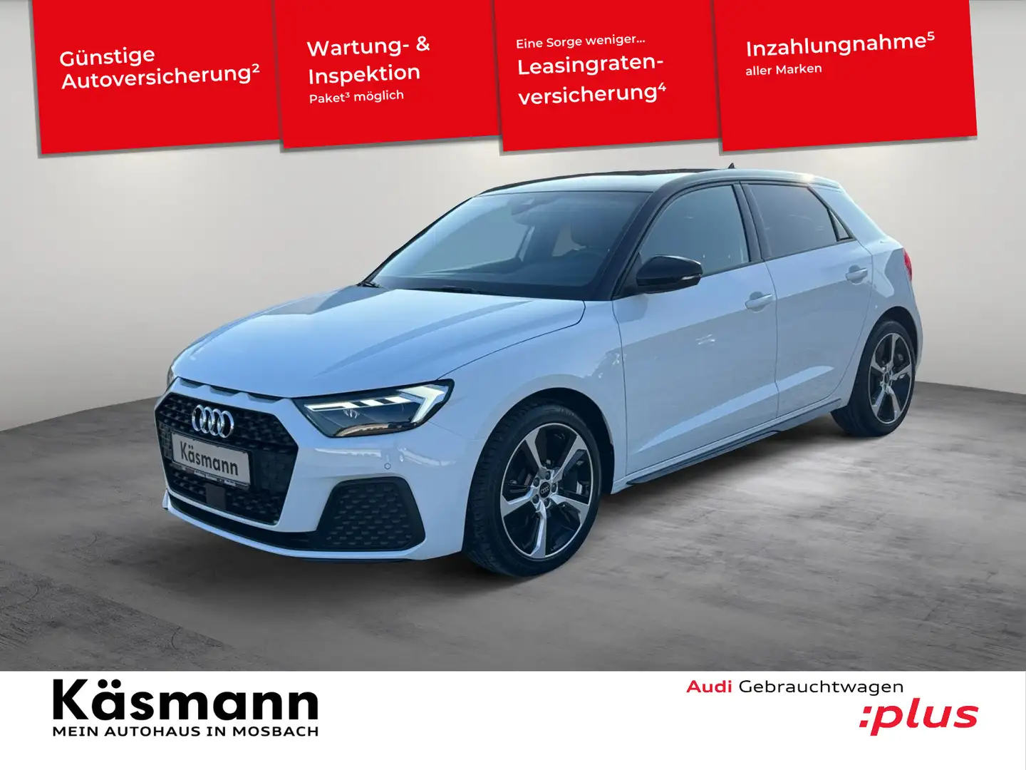 Audi A1 35TFSI LED KAM SHZ SMARTINTER Blanc - 1