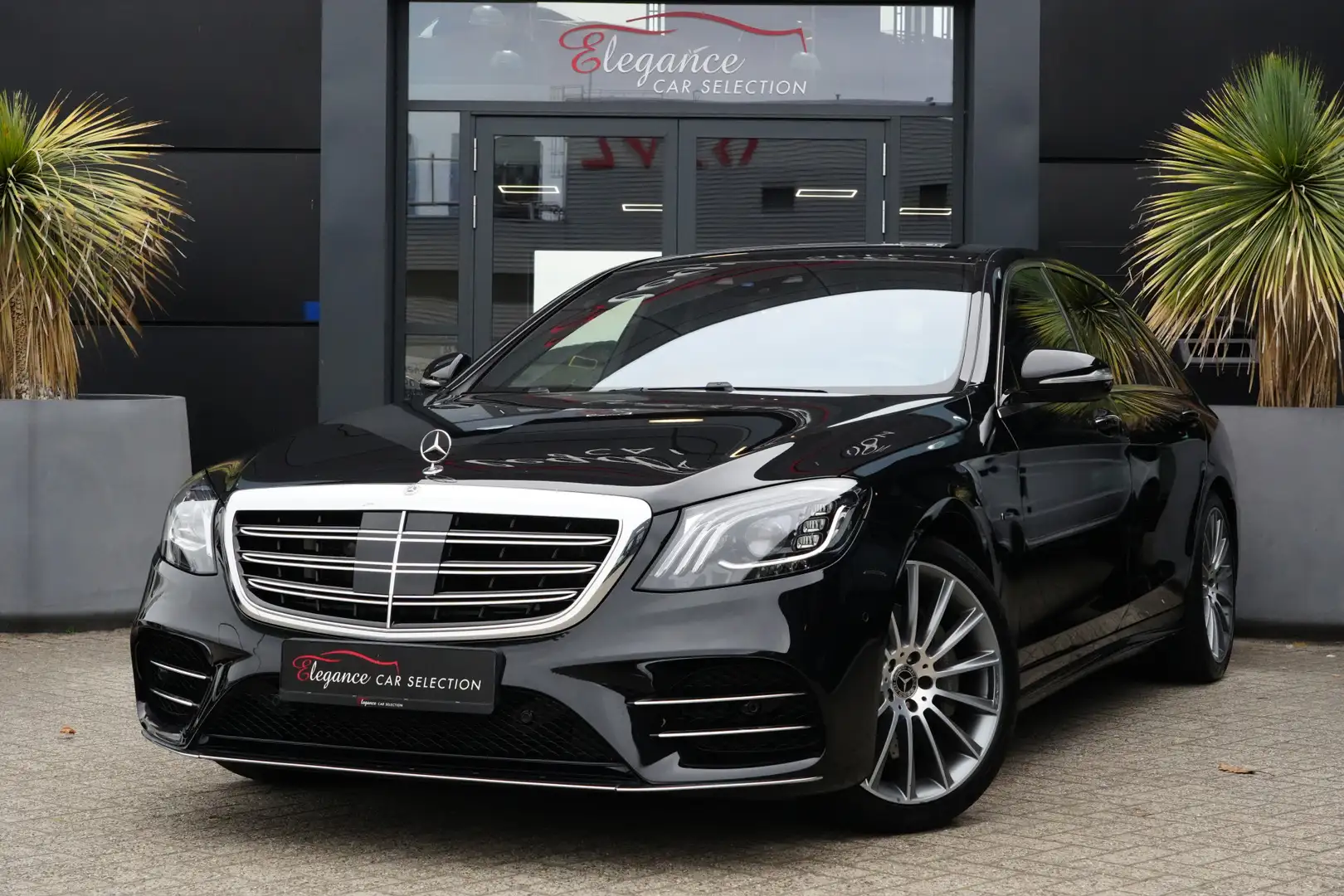 Mercedes-Benz S 560 E Lang Premium Plus 368pk Navigatie/HUD/360Camera/Bu Negru - 1