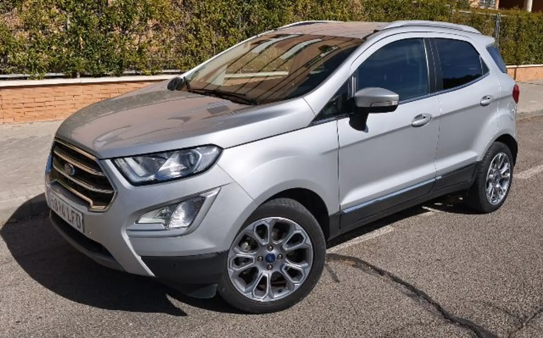 Ford EcoSport 1.0 EcoBoost Titanium 125 Argent - 2