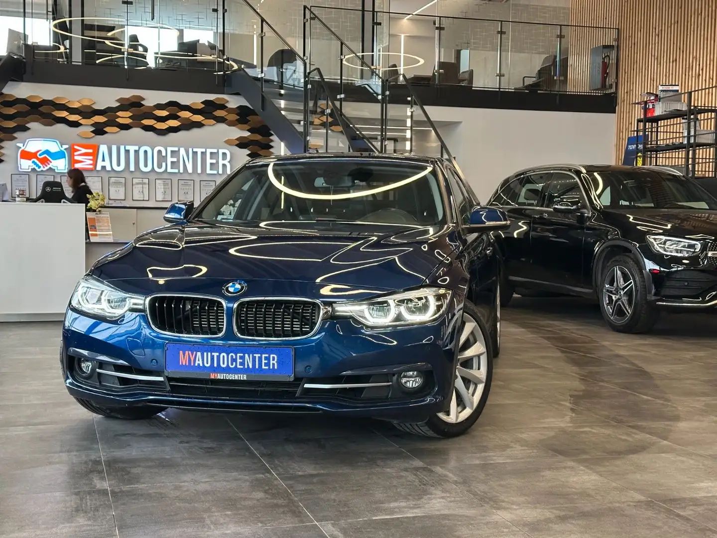 BMW 330 e Lim. iPerformance Sport Line *2. Hand*LED* Blau - 1