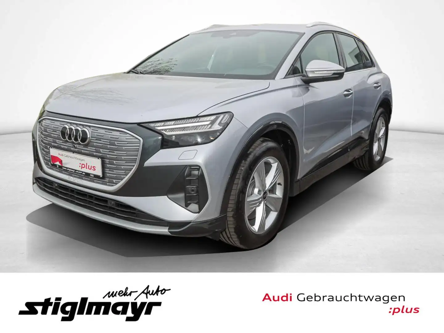 Audi Q4 e-tron 50 quattro ACC+KAMERA+MATRIX+NAVI+19` Silber - 1