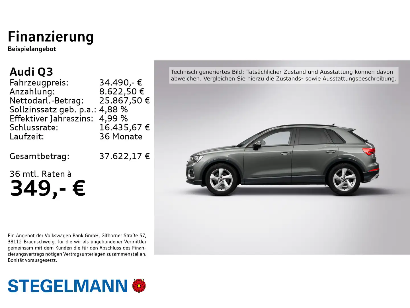 Audi Q3 35 TFSI S-tronic advanced *LED*Pano*Navi* Gris - 2