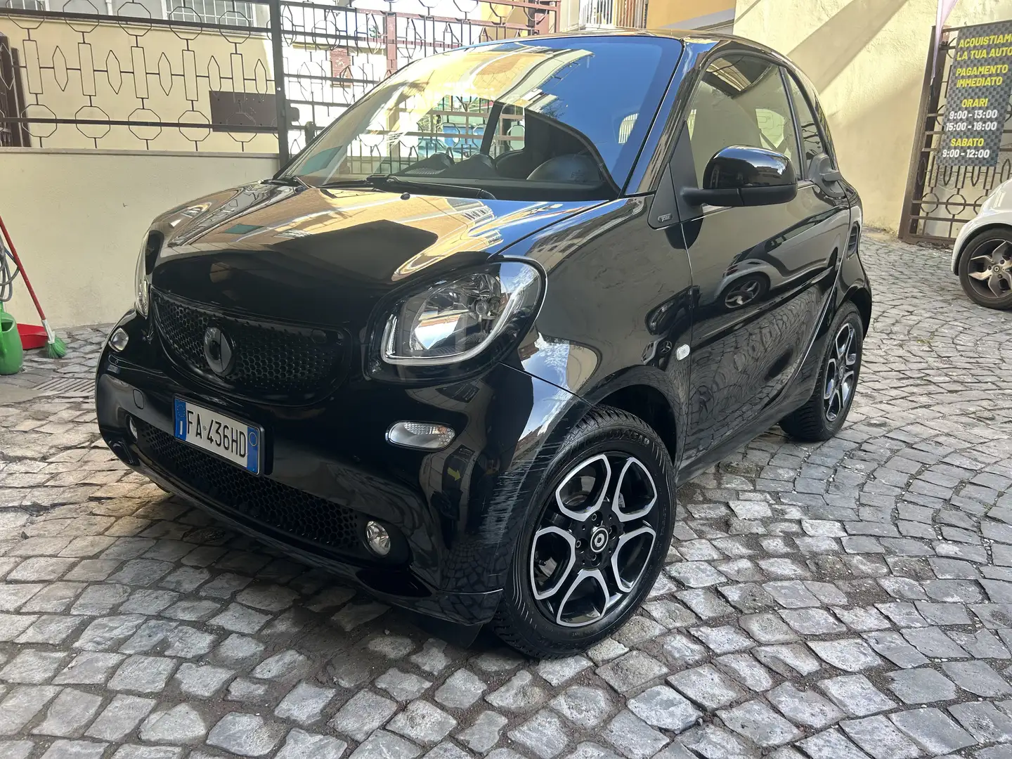 smart forTwo Fortwo 1.0 Prime 71cv twinamic Nero - 2