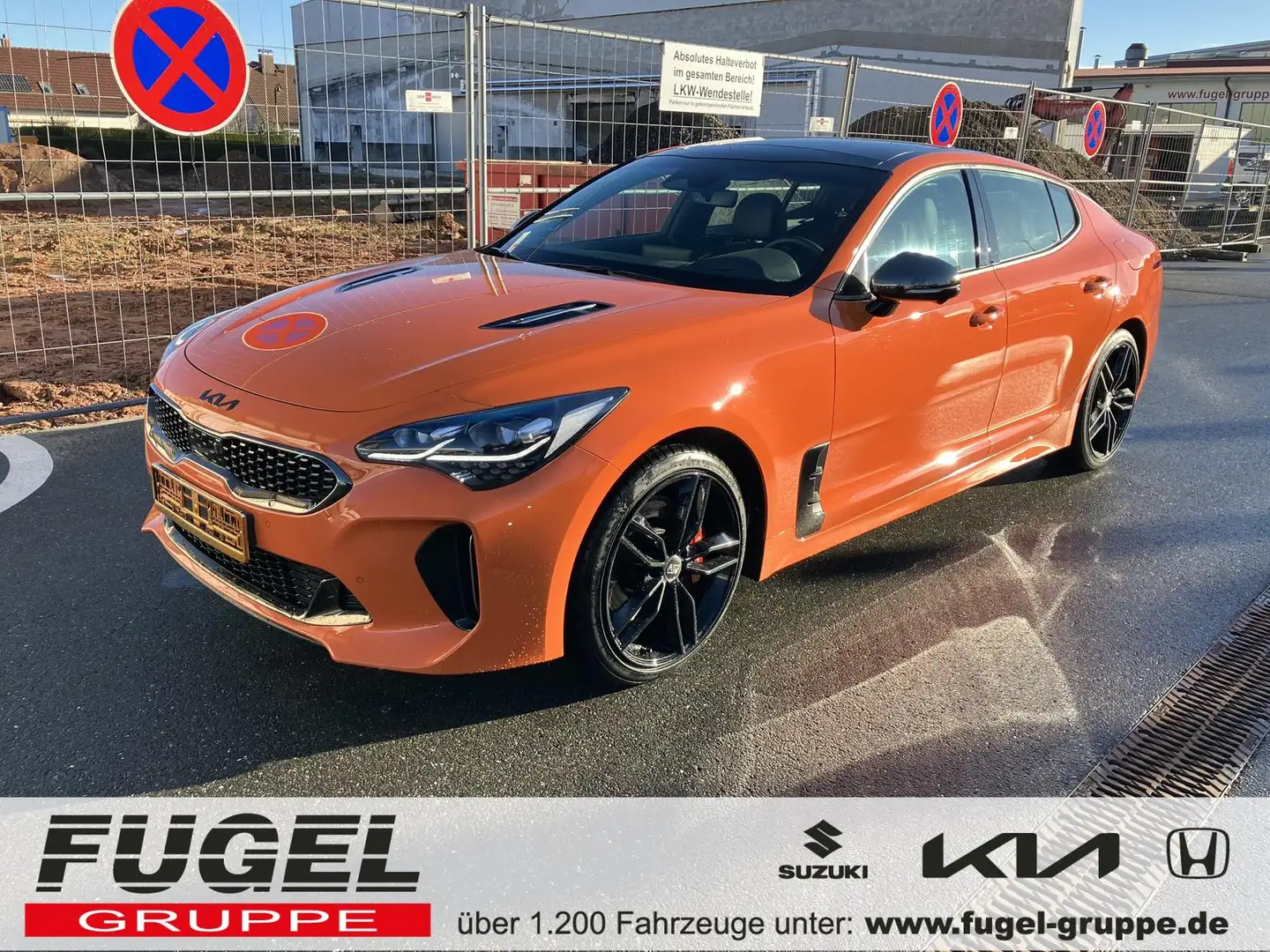 Kia Stinger 3.3 V6 T-GDi GT 4WD AUT|GD|Leder|LED Orange - 1
