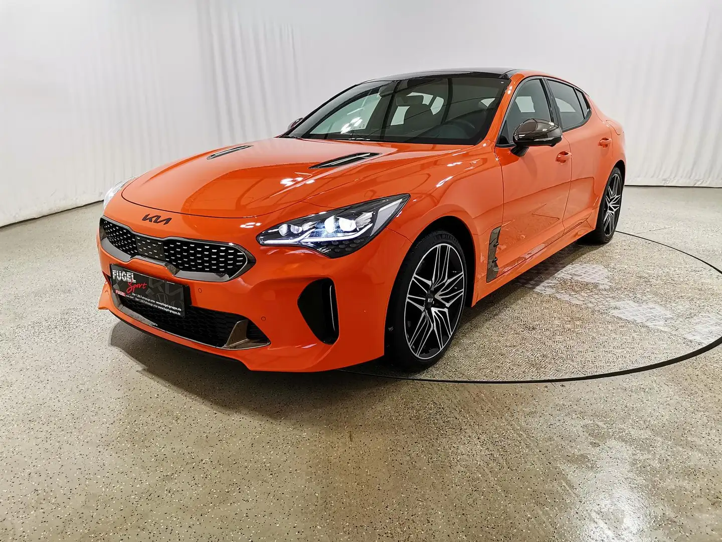 Kia Stinger 3.3 V6 T-GDi GT 4WD AUT|GD|Leder|LED Oranje - 2
