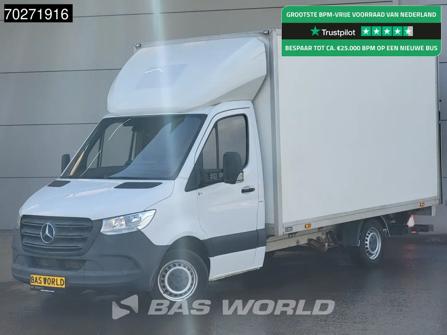 Mercedes-Benz Sprinter 314 CDI Automaat Laadklep Zijdeur Bakwagen Camera Wit - 1