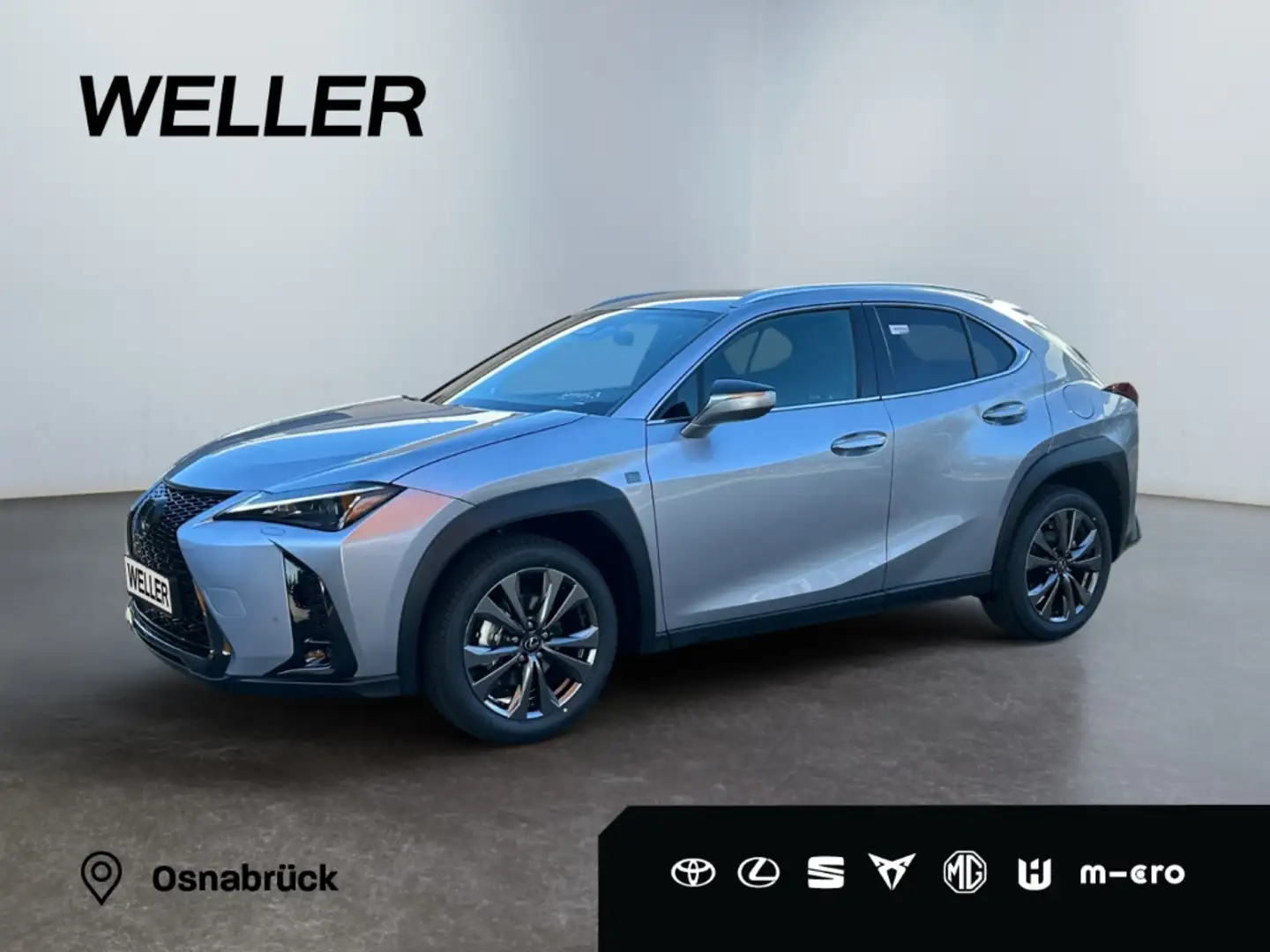 Lexus UX 300h F SPORT Design *LED*ACC*18''*Kamera*SHZ* Stříbrná - 2