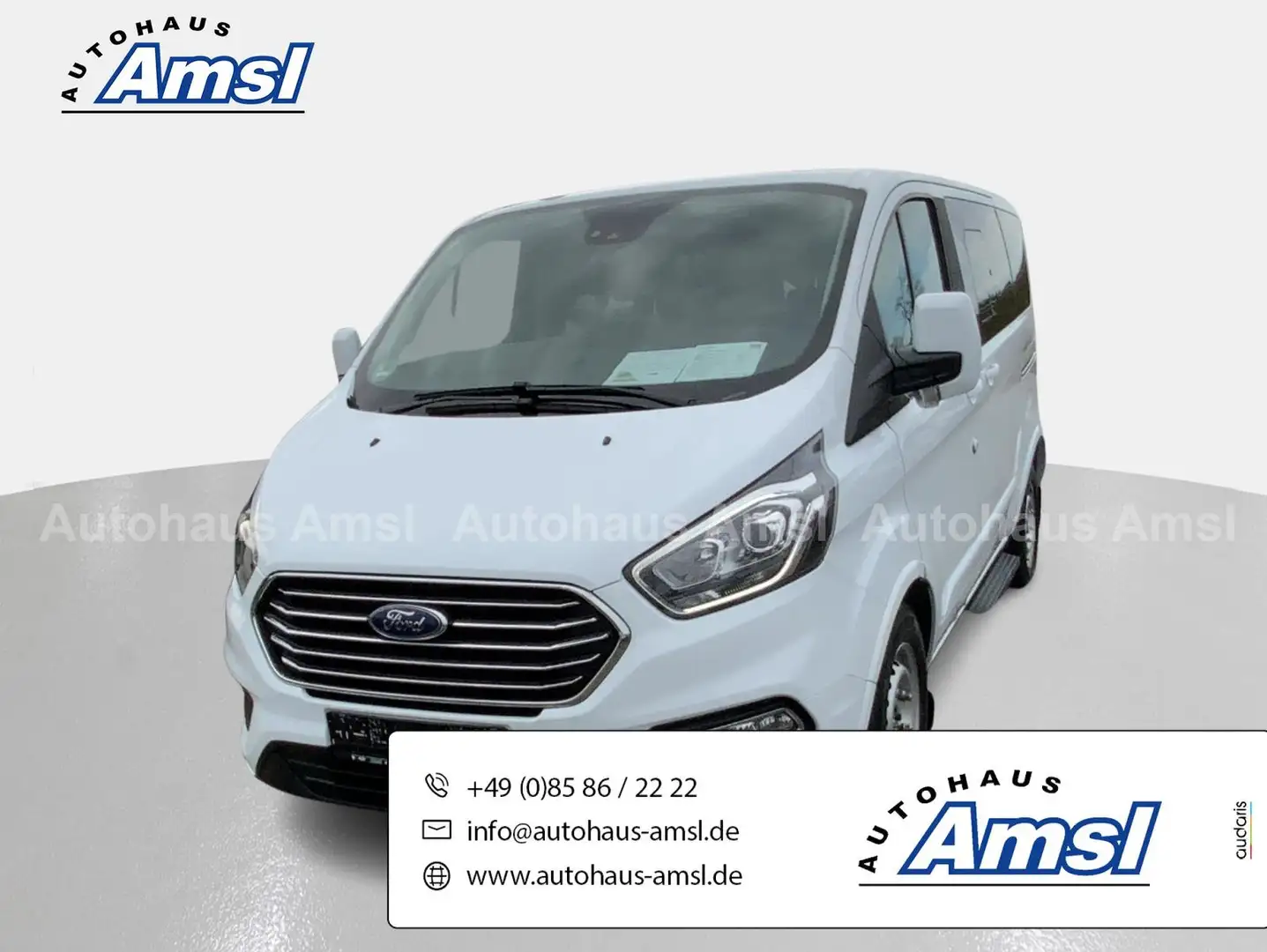 Ford Tourneo Custom 2.0 Titanium 8-Sitzer *AHK*Kamera Garantie* White - 1