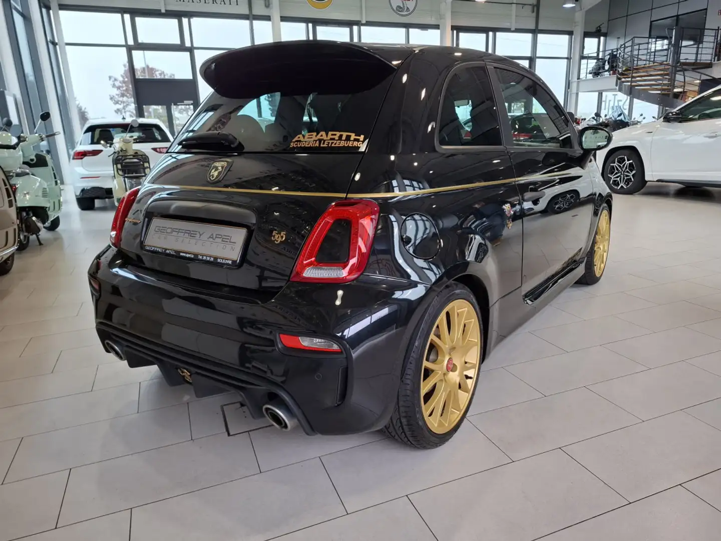 Abarth 595 1.4 T-JET 165 SCORPIONEORO 1 OF 2000 BEATS CUIR NA Schwarz - 2