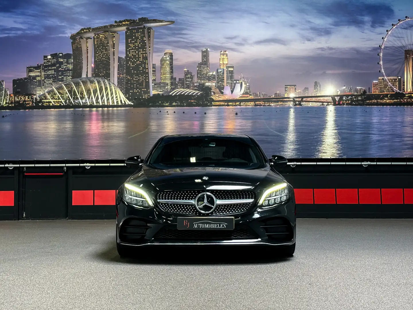 Mercedes-Benz C 180 C180 AMG |Virtual|360camera|NL NAP Noir - 2