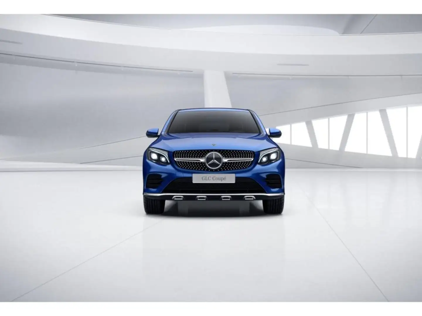 Mercedes-Benz GLC 350 d 4M Coupé *AMG*RKam*AHK*Distr*Ambi*EDW* Niebieski - 2