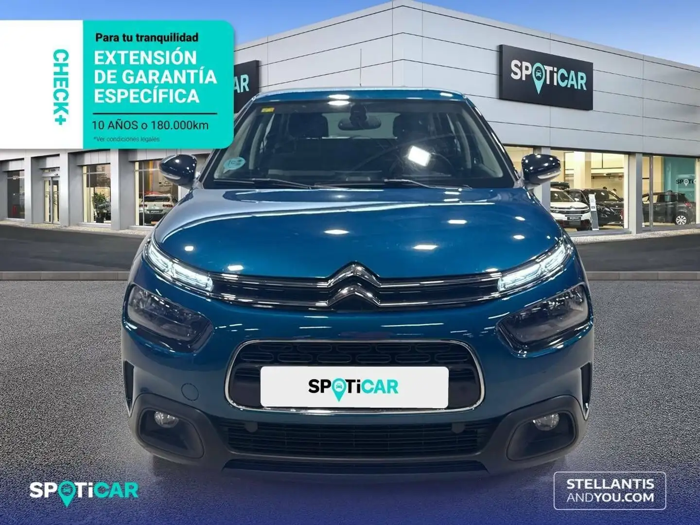 Citroen C4 Cactus 1.2 PureTech S&S Feel EAT6 110 Blauw - 2