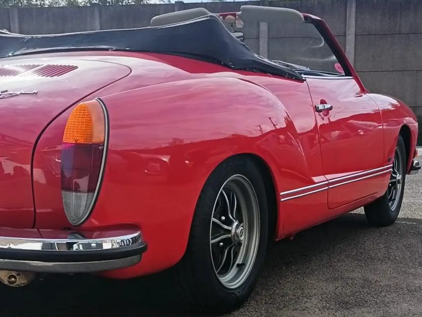 Volkswagen Karmann Ghia 1.6 CABRIOLET Rouge - 2